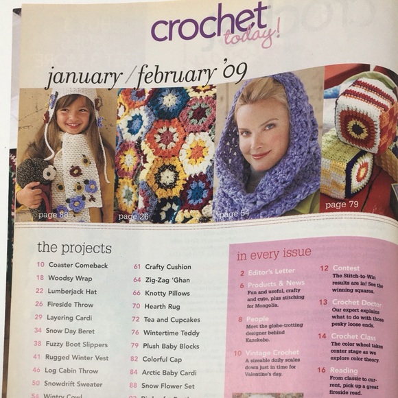 Bundle Crochet Today 5 Issues 2009-2011 - Picture 7 of 16